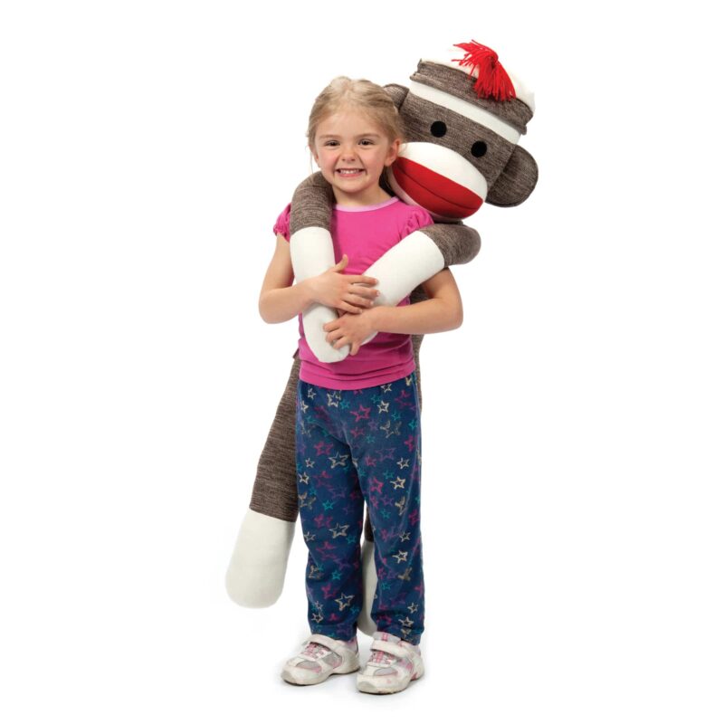 Jumbo Sock Monkey - US 7755