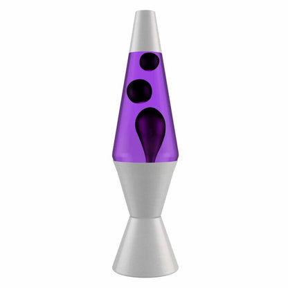 14.5’’ LAVA Lamp – Black &amp; Purple - US 2637