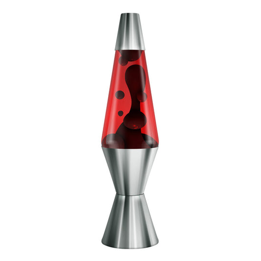 14.5″ Lava Lamp Chrome Plated Crimson - US 1607