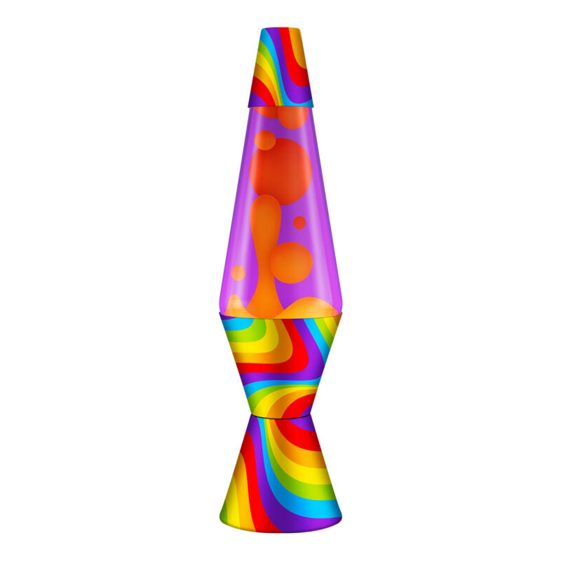 14.5″ Lava Lamp Flowing Color Bands - US 1467