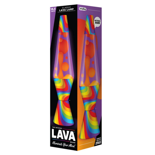 14.5″ Lava Lamp Flowing Color Bands - US 1467