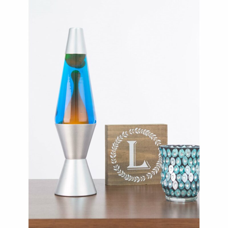 14.5” LAVA Lamp – Orange/Blue/Silver - US 5510