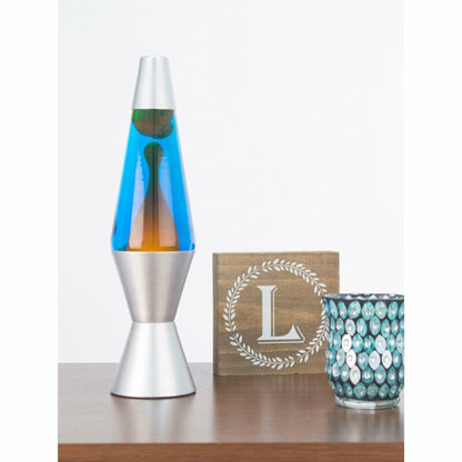 14.5” LAVA Lamp – Orange/Blue/Silver - US 5510