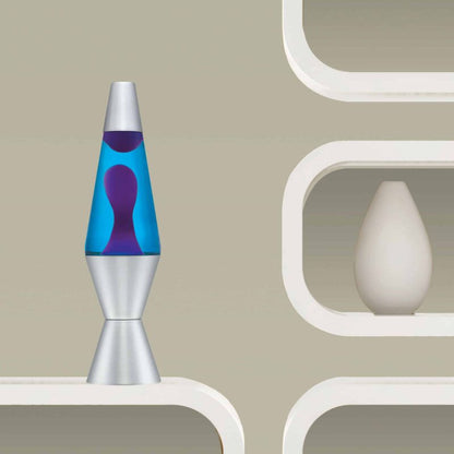 14.5″ LAVA Lamp – Purple/Blue/Silver - US 9889