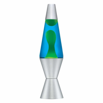 14.5” LAVA Lamp – Yellow/Blue/Silver - US 8990