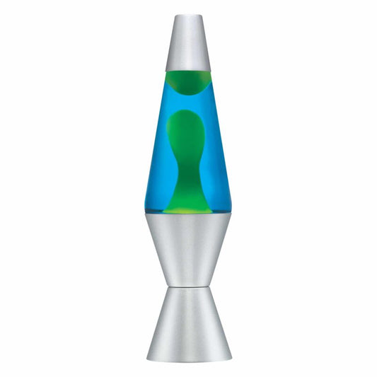 14.5” LAVA Lamp – Yellow/Blue/Silver - US 8990