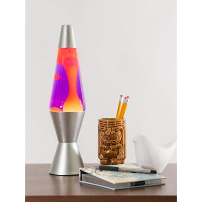 14.5” LAVA Lamp – Yellow/Purple/Silver - US 6870