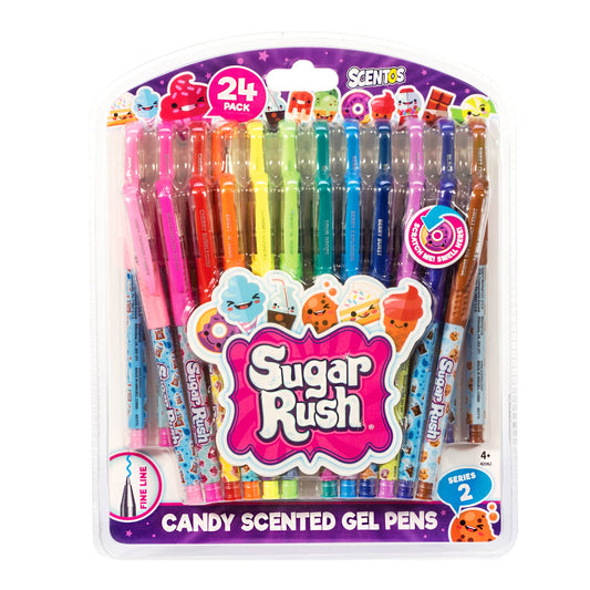24 Sugar Rush Gel Pens – Scented - US 4952