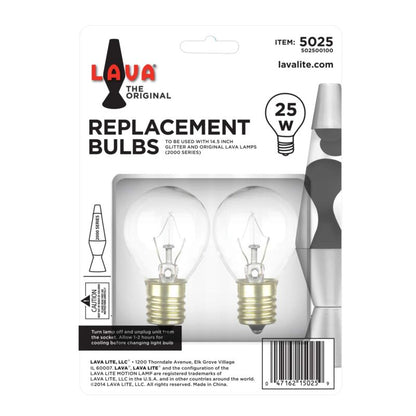 25W LAVA Lamp Light Bulb W/Tray - US 4037