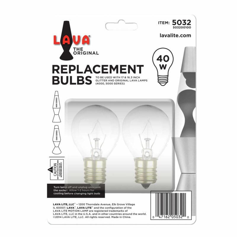 40W LAVA Lamp Light Bulb A15 - US 3341