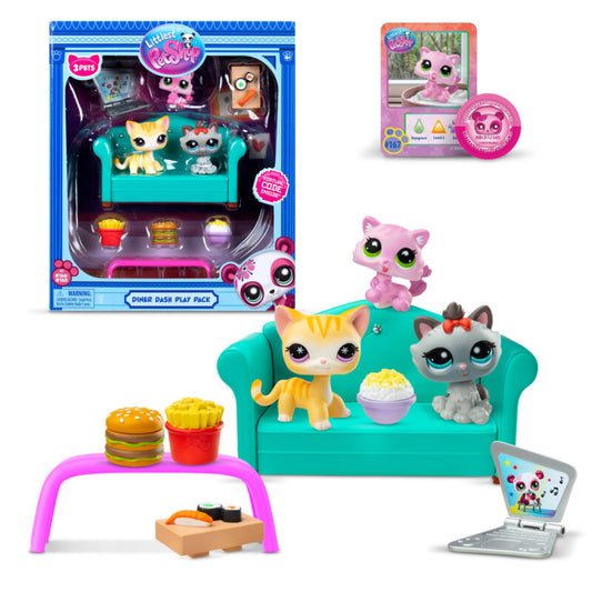 Littlest Pet Shop Diner Dash Play Pack - US 6786