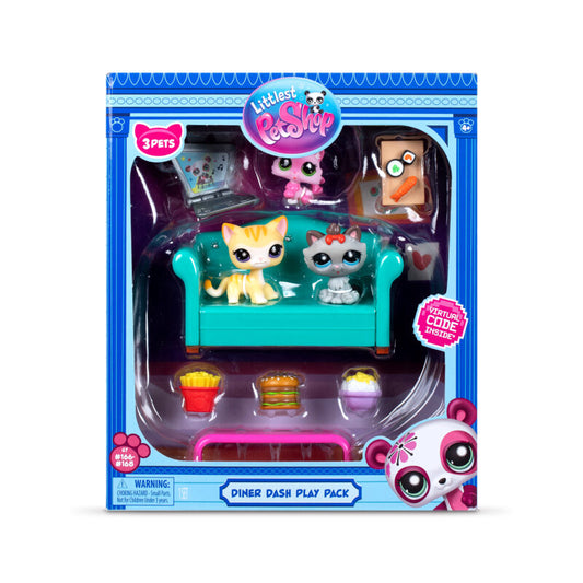 Littlest Pet Shop Diner Dash Play Pack - US 6786