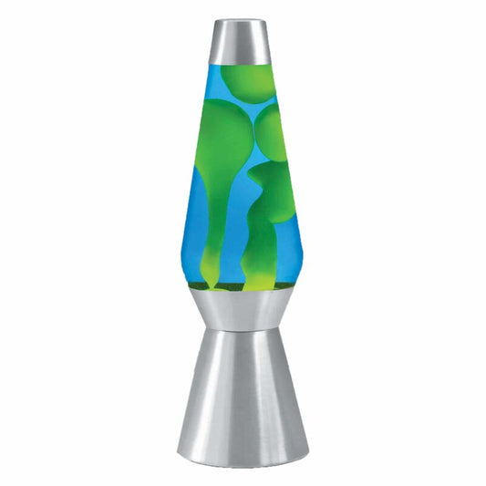 27″ LAVA Lamp Grande – Yellow/Blue/Silver - US 4229