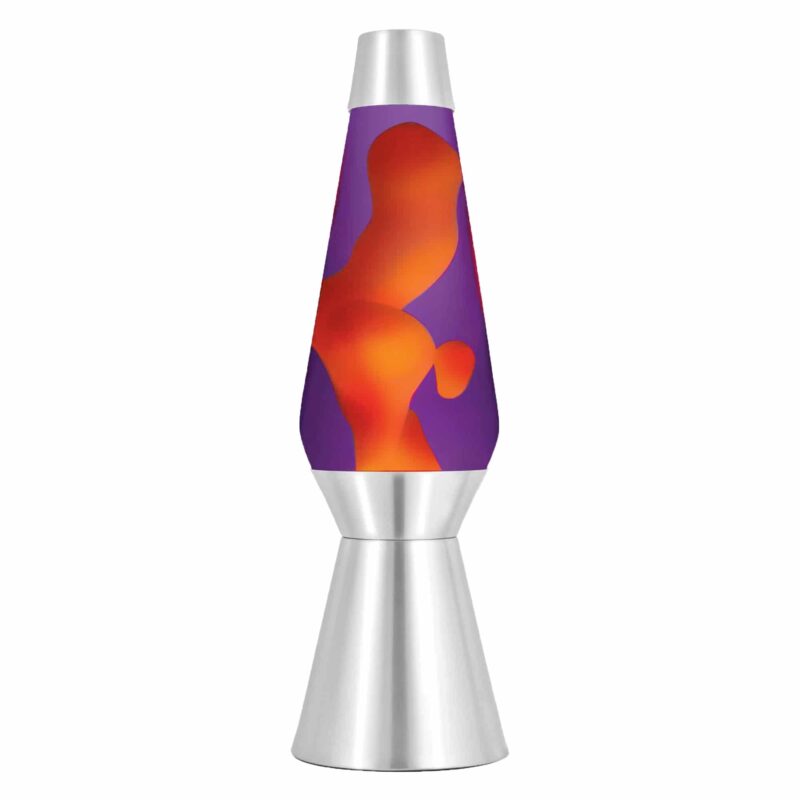 27″ LAVA Lamp Grande – Yellow/Purple/Silver - US 1569