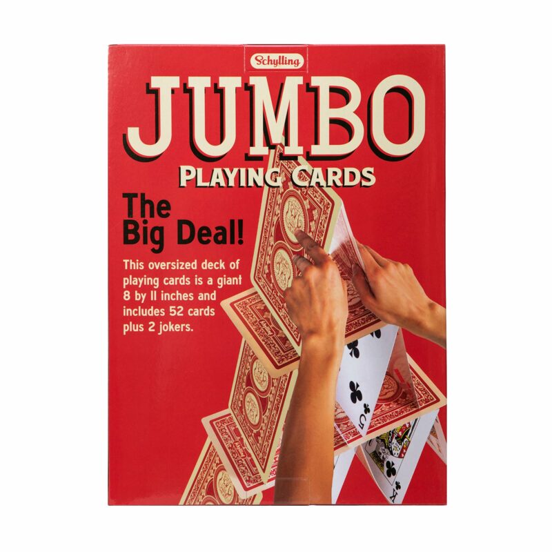 Jumbo Playing Cards - US 1782