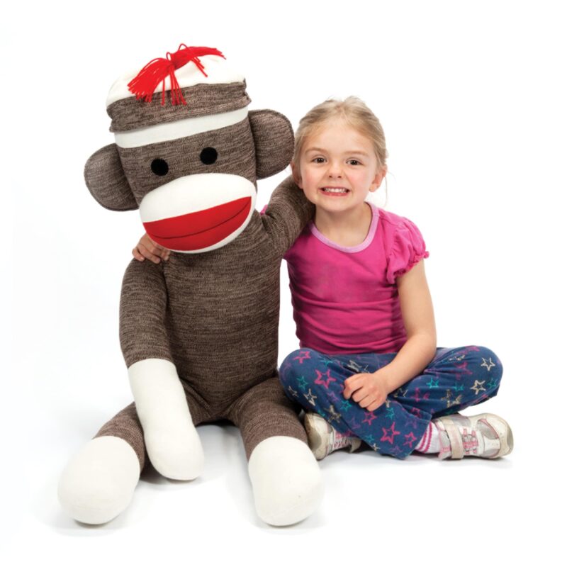 Jumbo Sock Monkey - US 7755