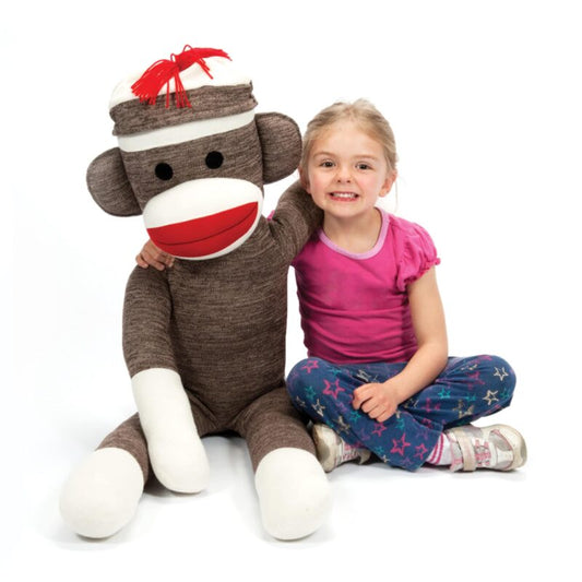 Jumbo Sock Monkey - US 7755