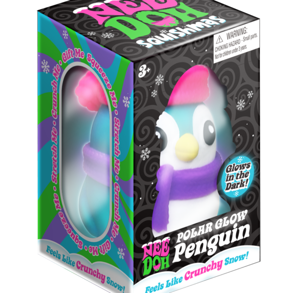 NeeDoh Polar Glow Penguin - US 9150