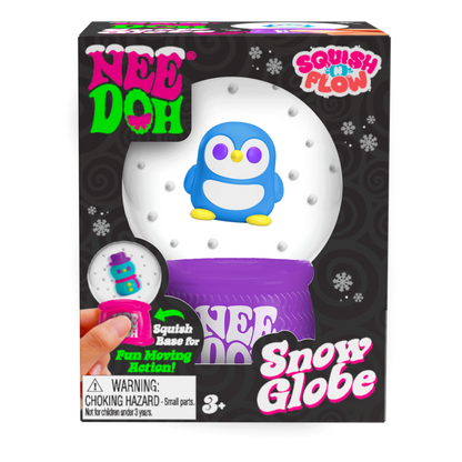 NeeDoh Squish N Flow Snow Globe - US 3094