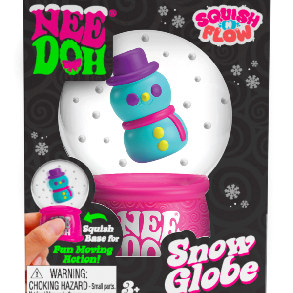 NeeDoh Squish N Flow Snow Globe - US 3094