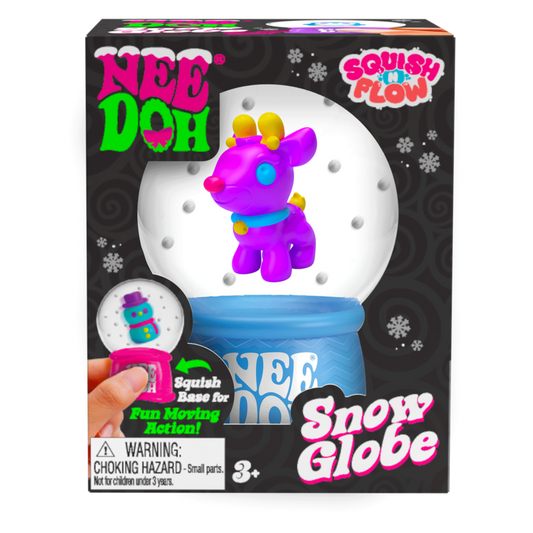 NeeDoh Squish N Flow Snow Globe - US 3094
