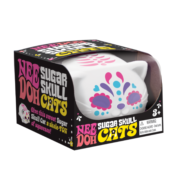 NeeDoh Sugar Skull Cats - US 8478