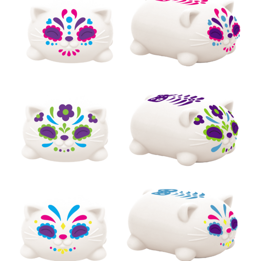 NeeDoh Sugar Skull Cats - US 8478