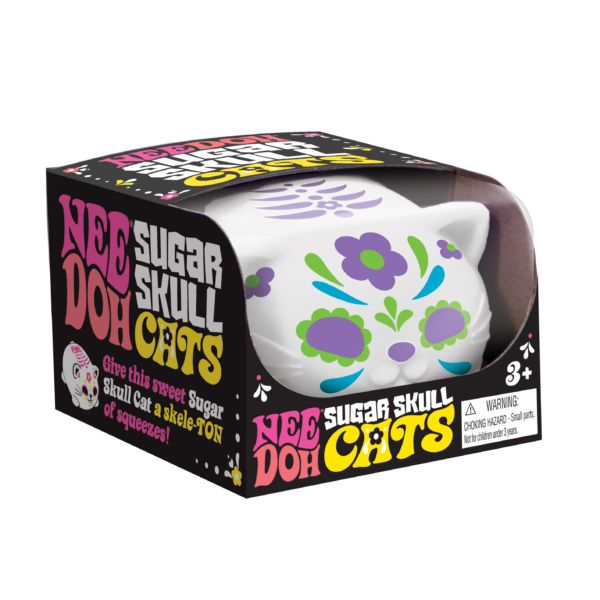 NeeDoh Sugar Skull Cats - US 8478