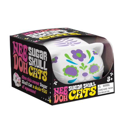 NeeDoh Sugar Skull Cats - US 8478